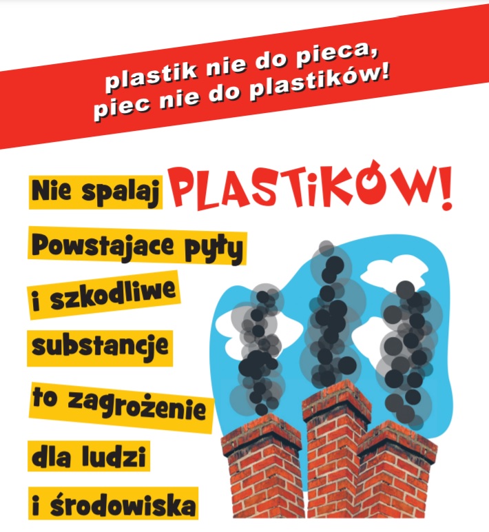 Kampania edukacyjna „Plastik nie do pieca, piec nie do plastików”